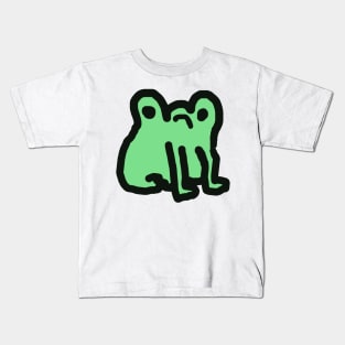 Pouting Frog Kids T-Shirt